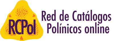 Logo RCPol - Rede de Catálogos Polínicos online
