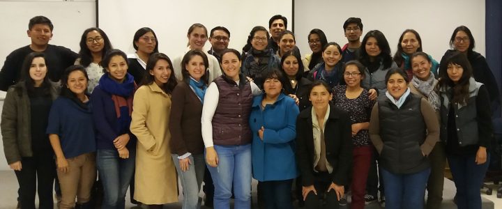 Curso de Formação da RCPol na Bolívia